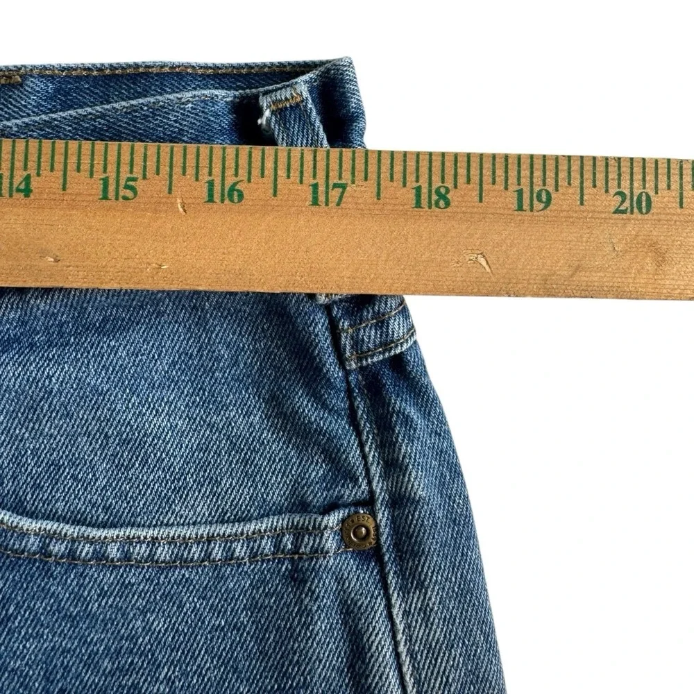 Carhartt B17 DST Relaxed Fit Tapered Leg Blue Denim Jeans Mens 36x32 (35x31.5)
